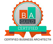 Badge Certified Business Architect (CBA)® de la Business Architecture Guild